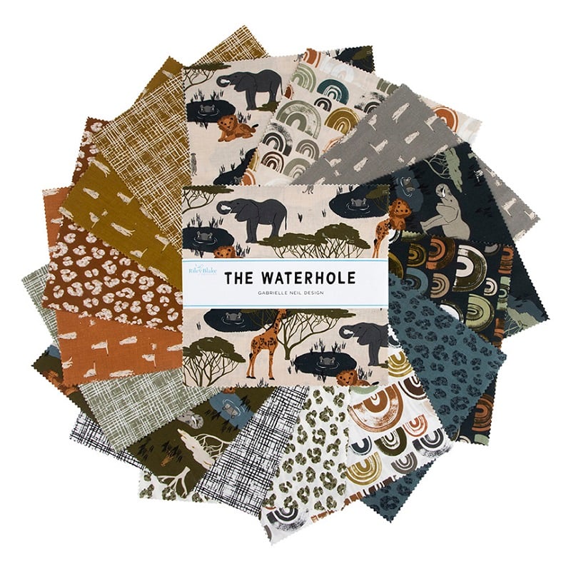 The Waterhole 5&quot; Stacker - Riley Blake Designs