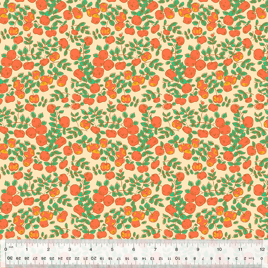 Apples Peach - Forestburgh by Windham Fabrics