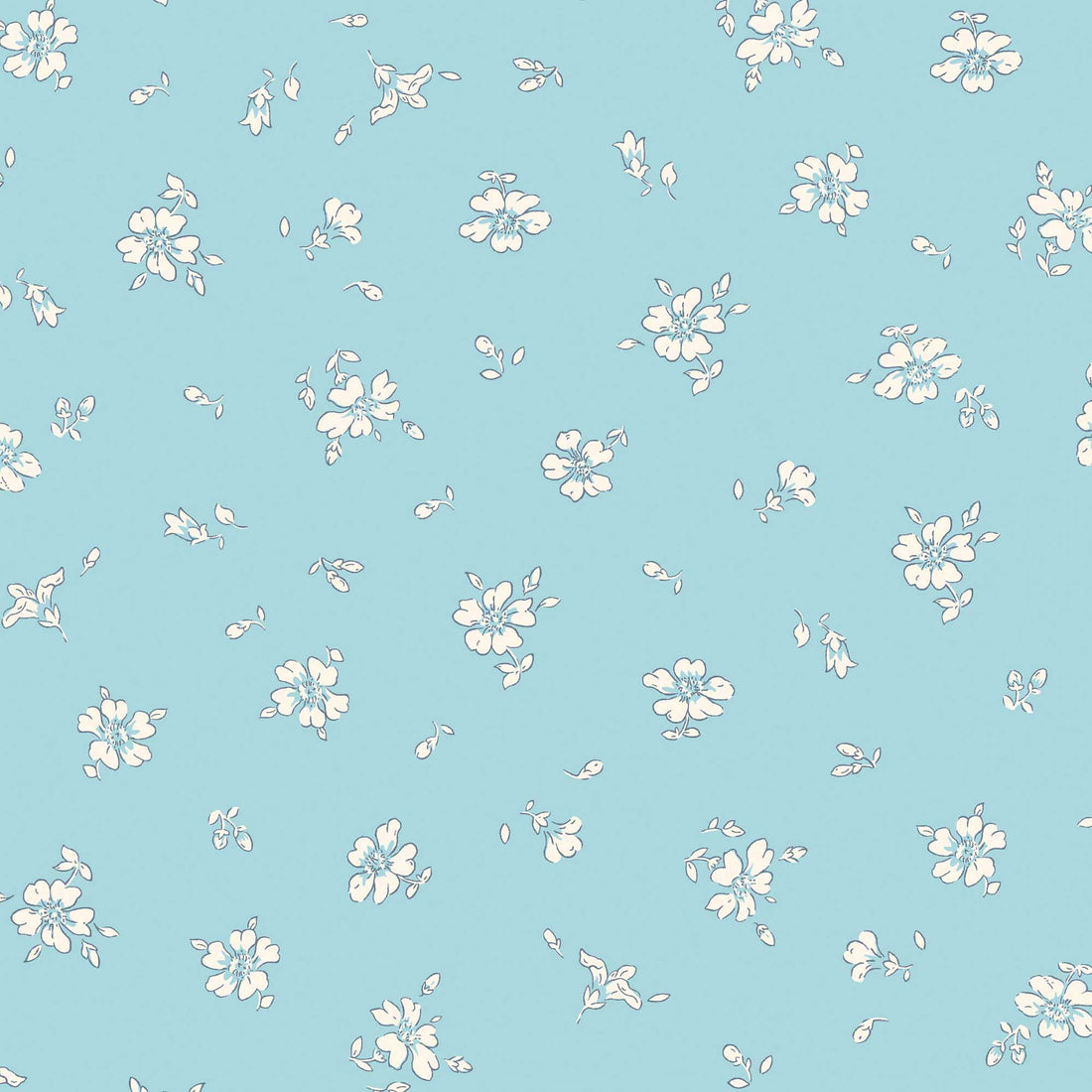 Field Rose 5965A - Flowershow Midsummer - Liberty Quilting Cotton