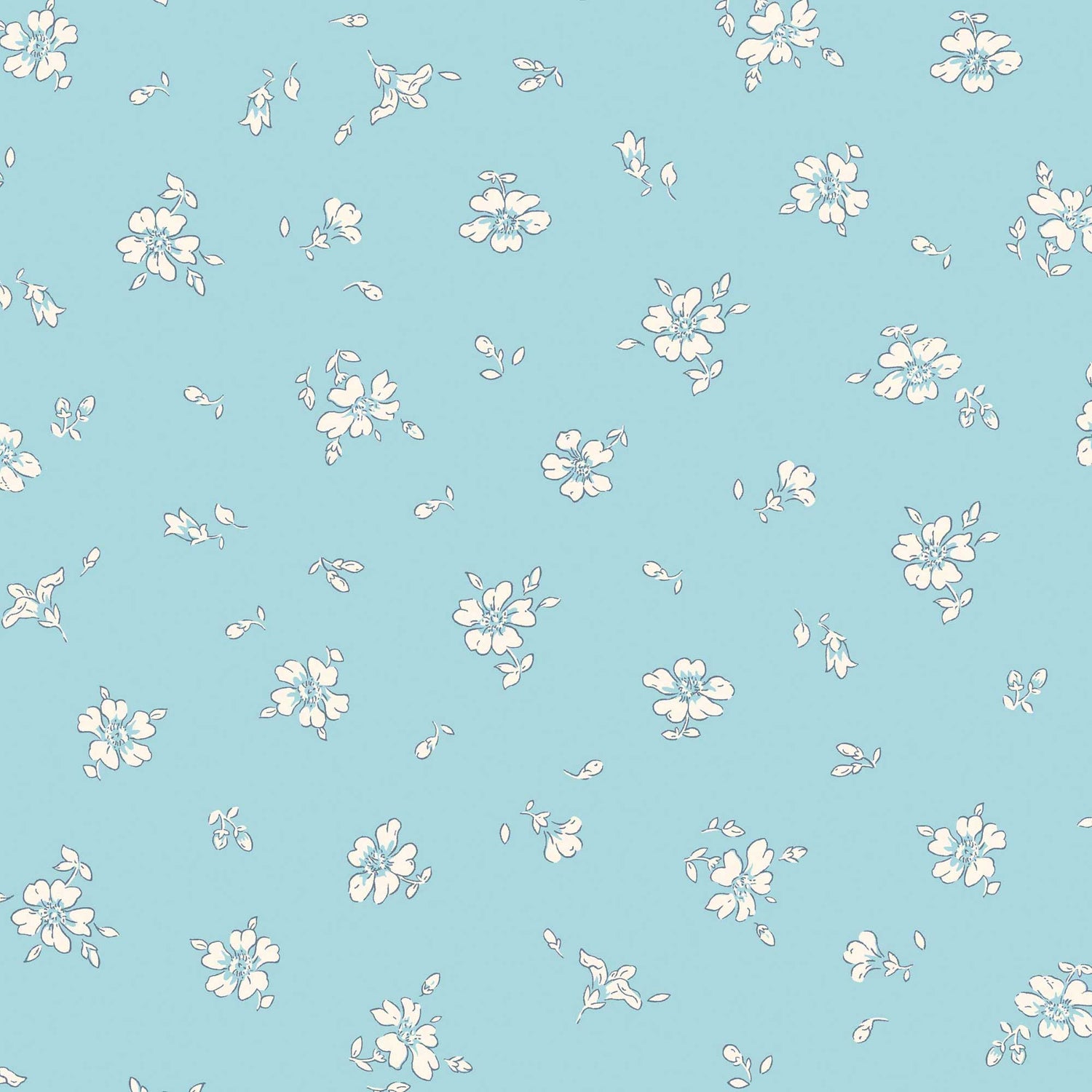 Field Rose 5965A - Flowershow Midsummer - Liberty Quilting Cotton