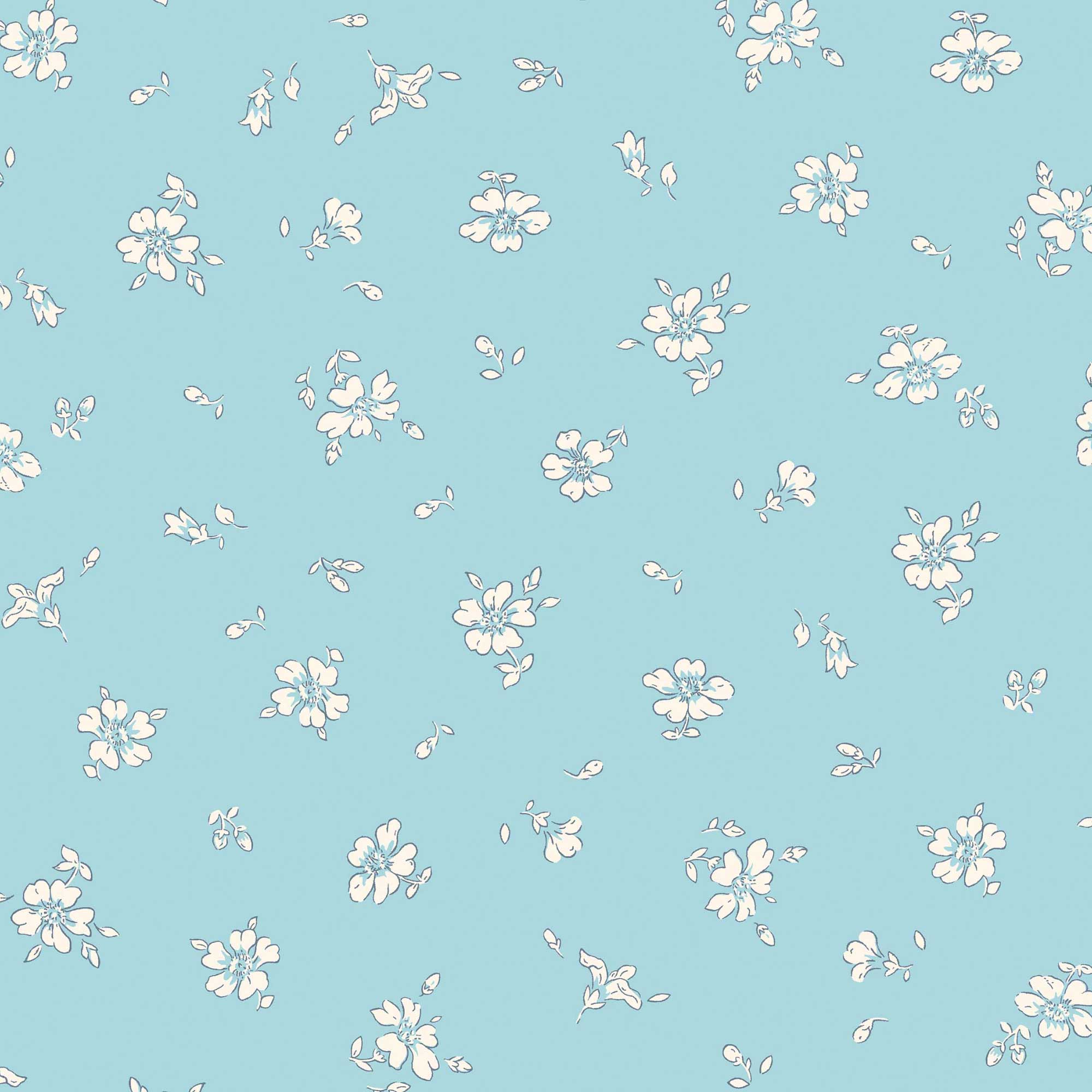 Field Rose 5965A - Flowershow Midsummer - Liberty Quilting Cotton