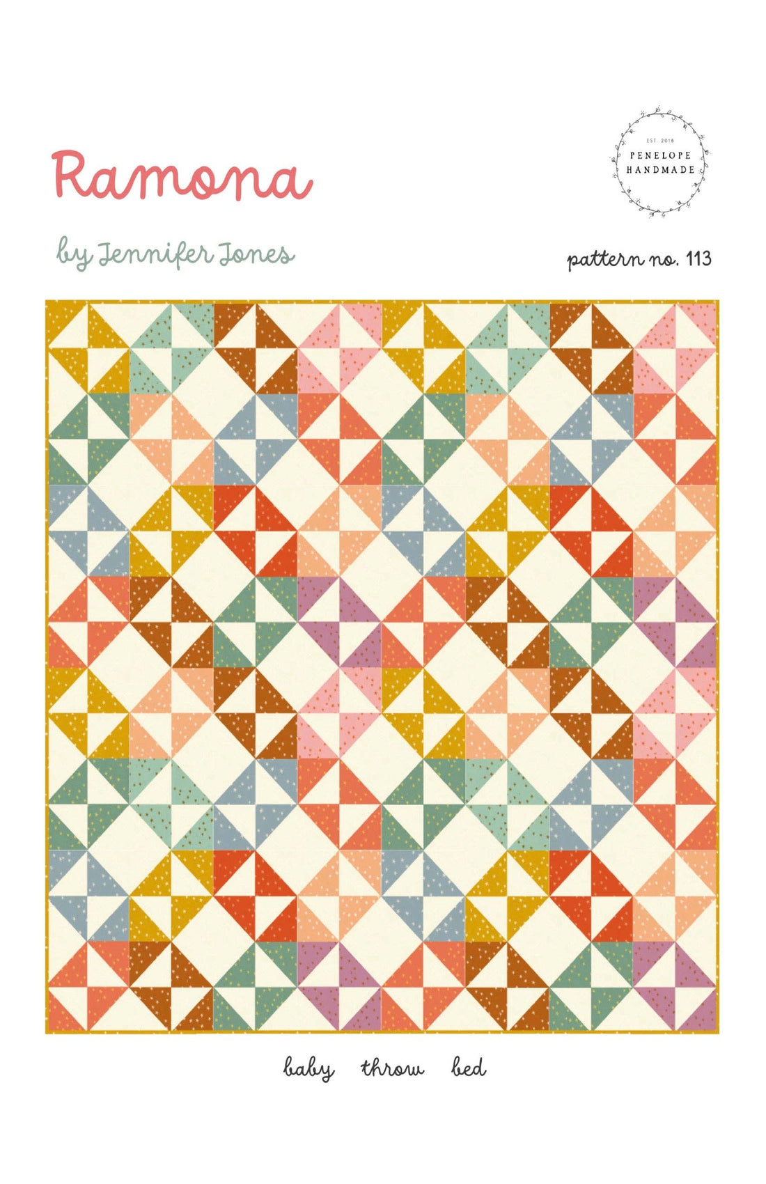 Ramona Quilt Pattern - Penelope Handmade