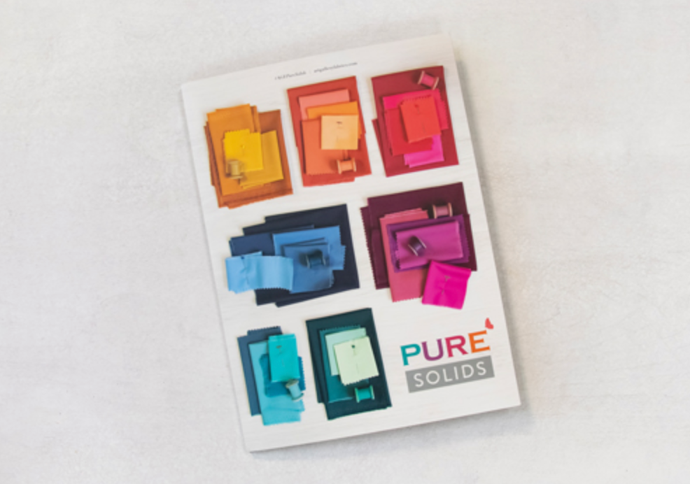 Pure Solids Colour Card - Art Gallery Fabrics