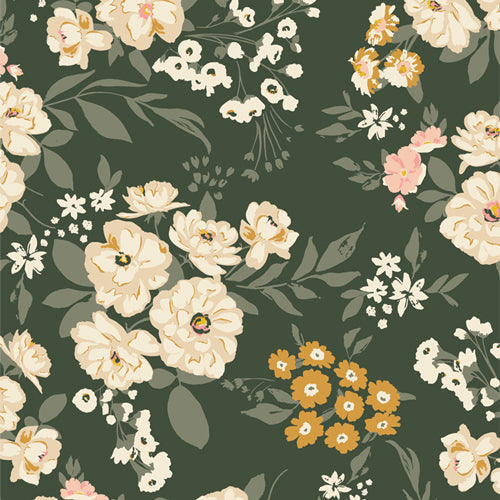 Garden Sonnet Dusk - A Year in Petals by Art Gallery Fabrics