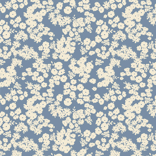 Smoky Blossoms Cloud - A Year in Petals by Art Gallery Fabrics