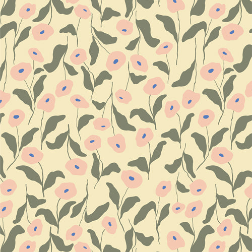 Mountain Flora Bloom - A Year in Petals by Art Gallery Fabrics