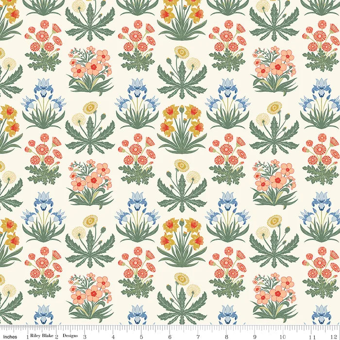 Morning Meadow Cream - Wanderlust by Riley Blake Designs