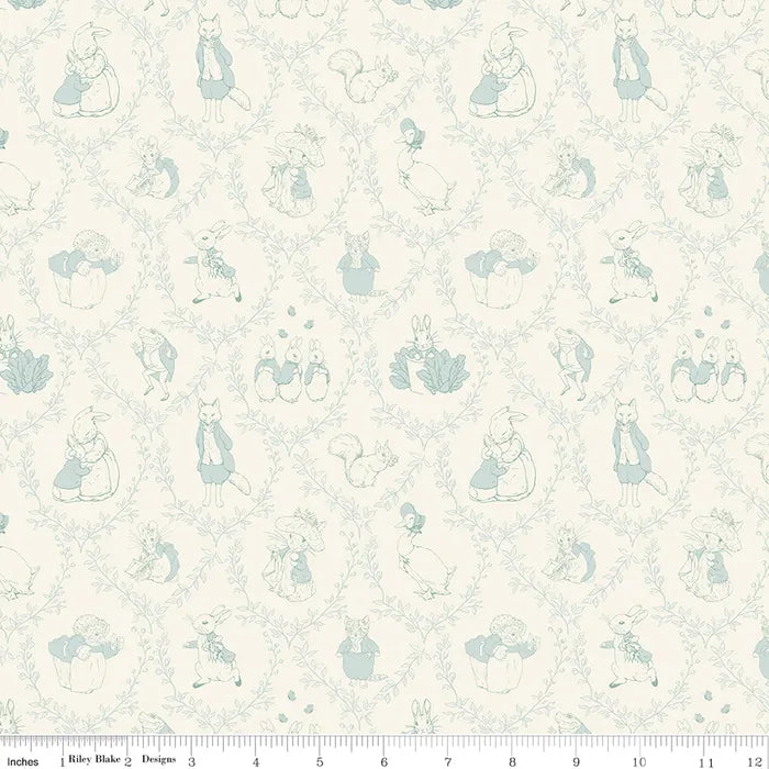 Toile Cloud - Peter Rabbit &amp; Friends by Riley Blake Designs