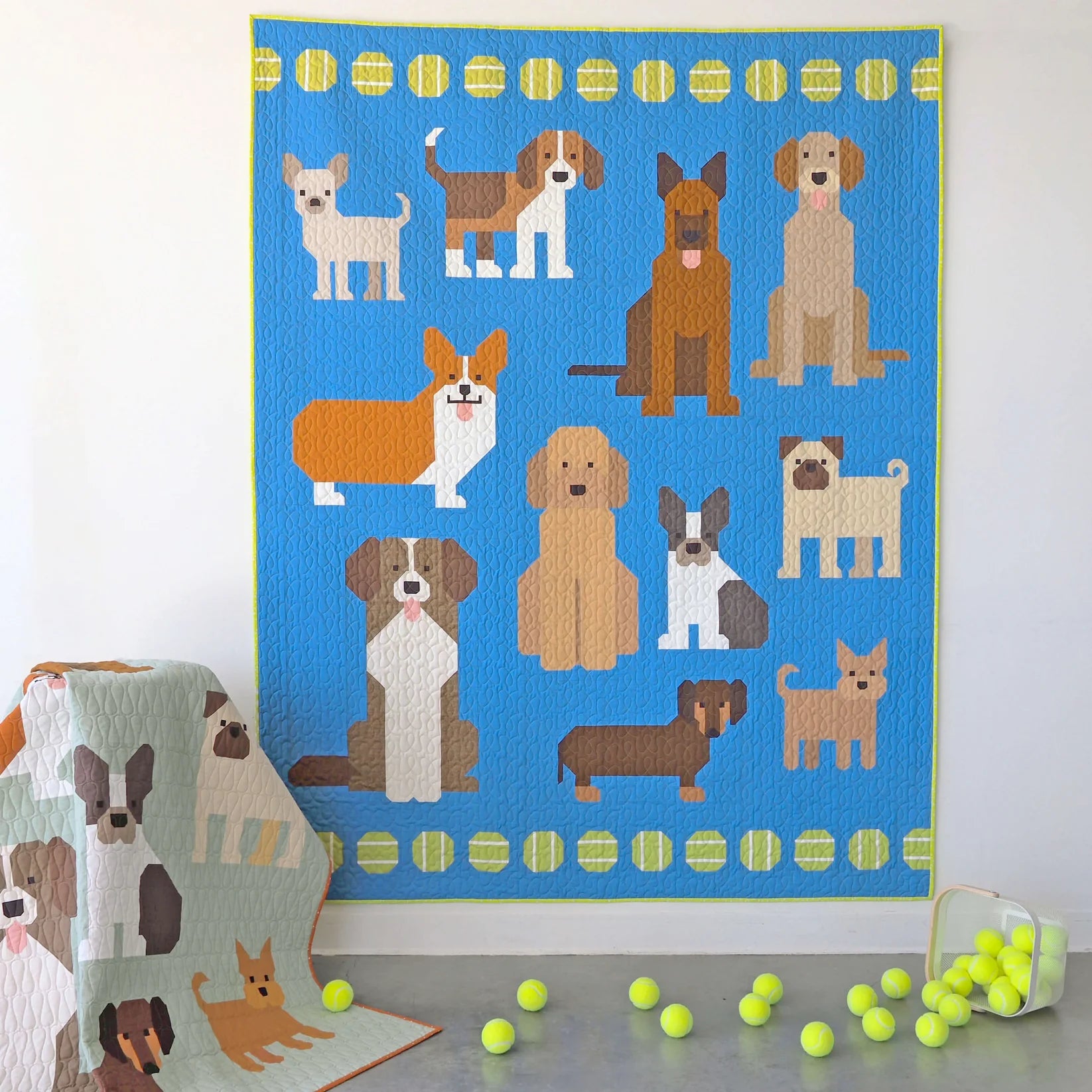 Dog Park Quilt Pattern - Elizabeth Hartman