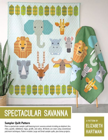 Spectacular Savanna Quilt Pattern - Elizabeth Hartman