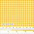 Fabric swatch light and dark golden yellow check gingham pattern