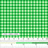 Fabric swatch dark and light emerald green check gingham pattern