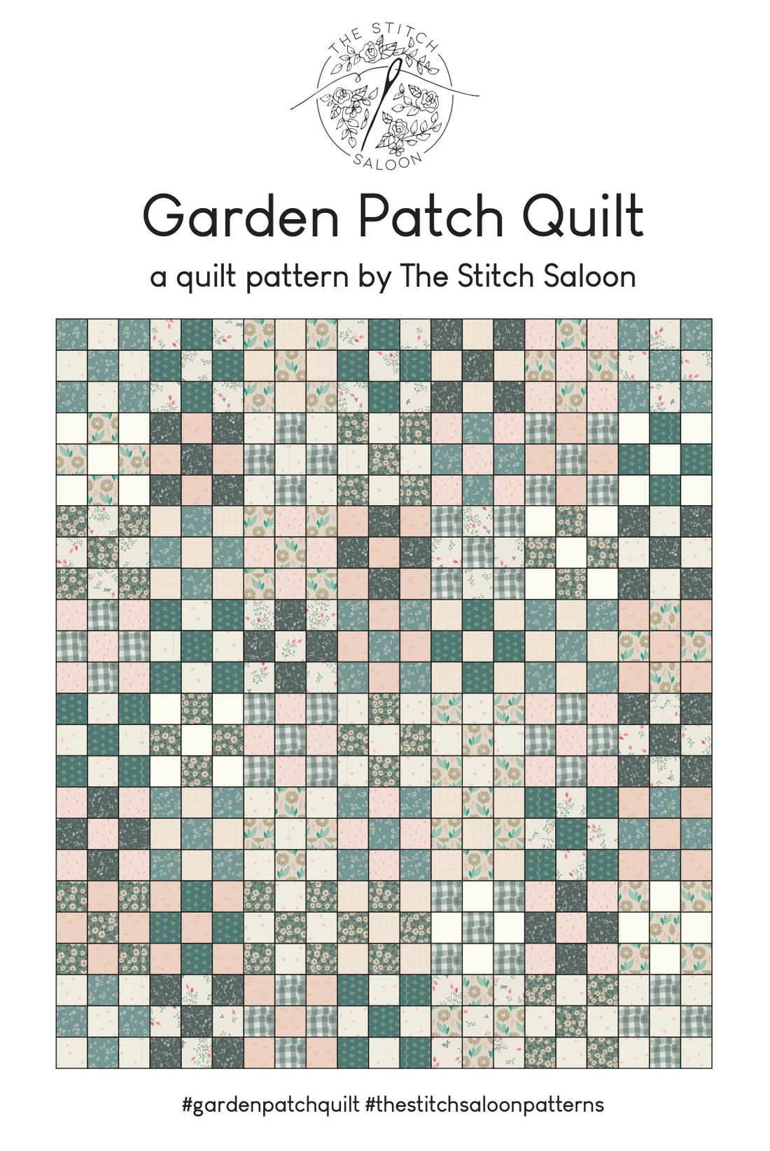 Garden Patch Quilt Pattern (Paper)