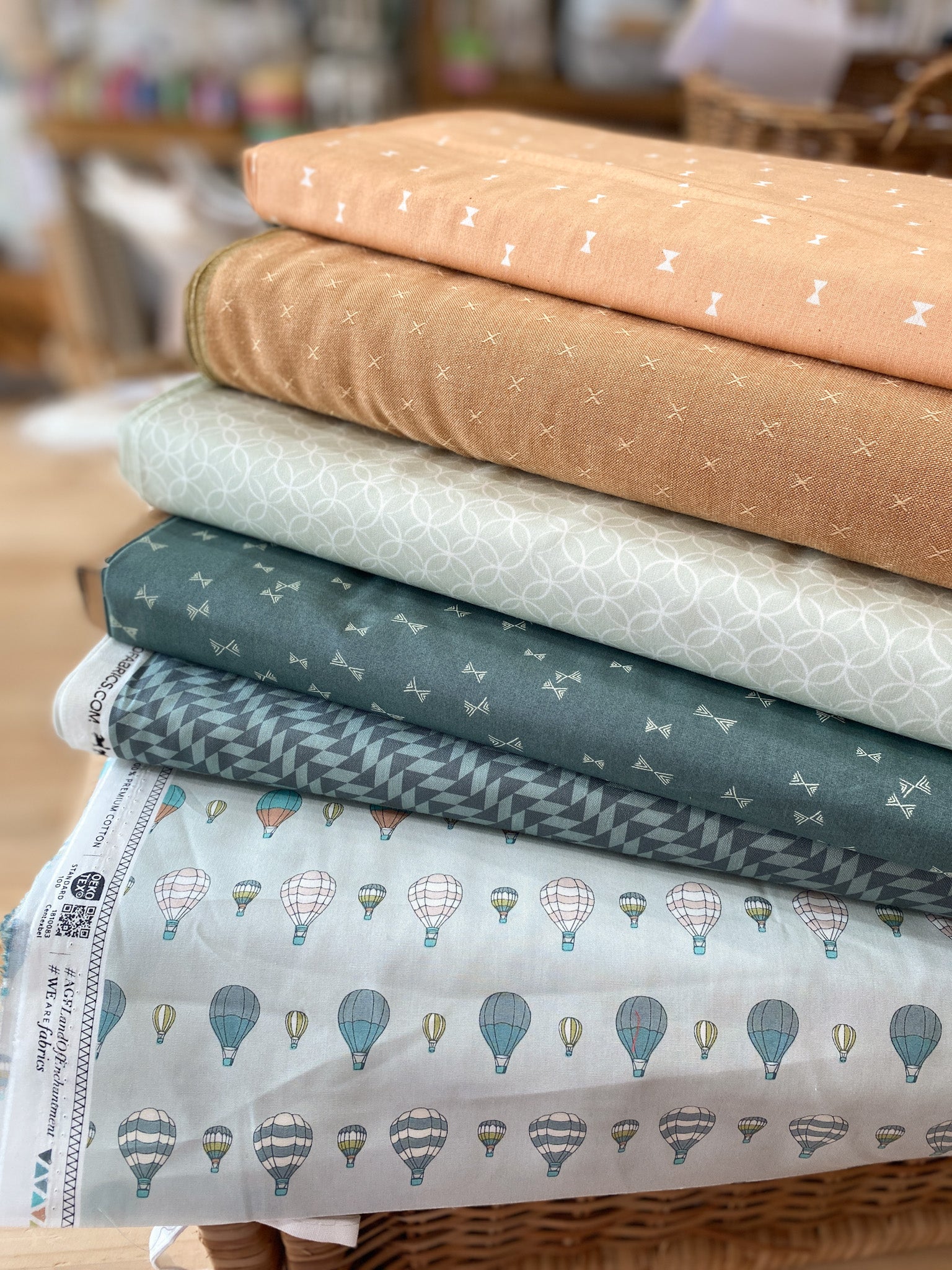 Tailwind Bundle - 6 x Fat Quarters or Half Metres