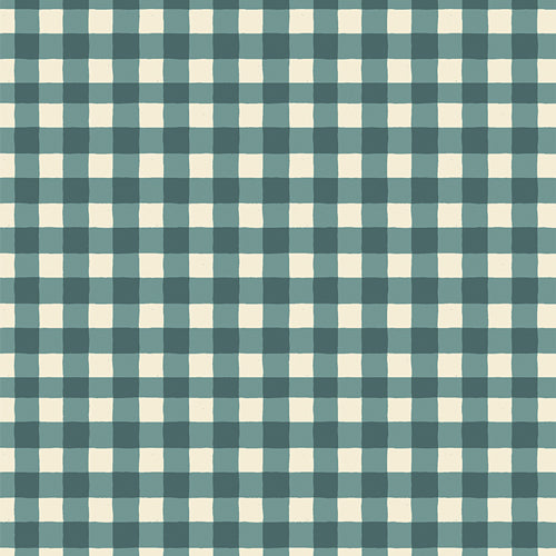 Small Plaid of my Dreams Spruce - Storyteller Plaid by Art Gallery Fabrics