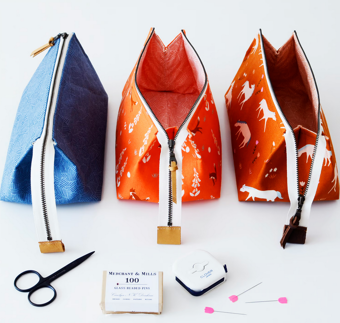 Pop Open Pouch Pattern - Aneela Hoey