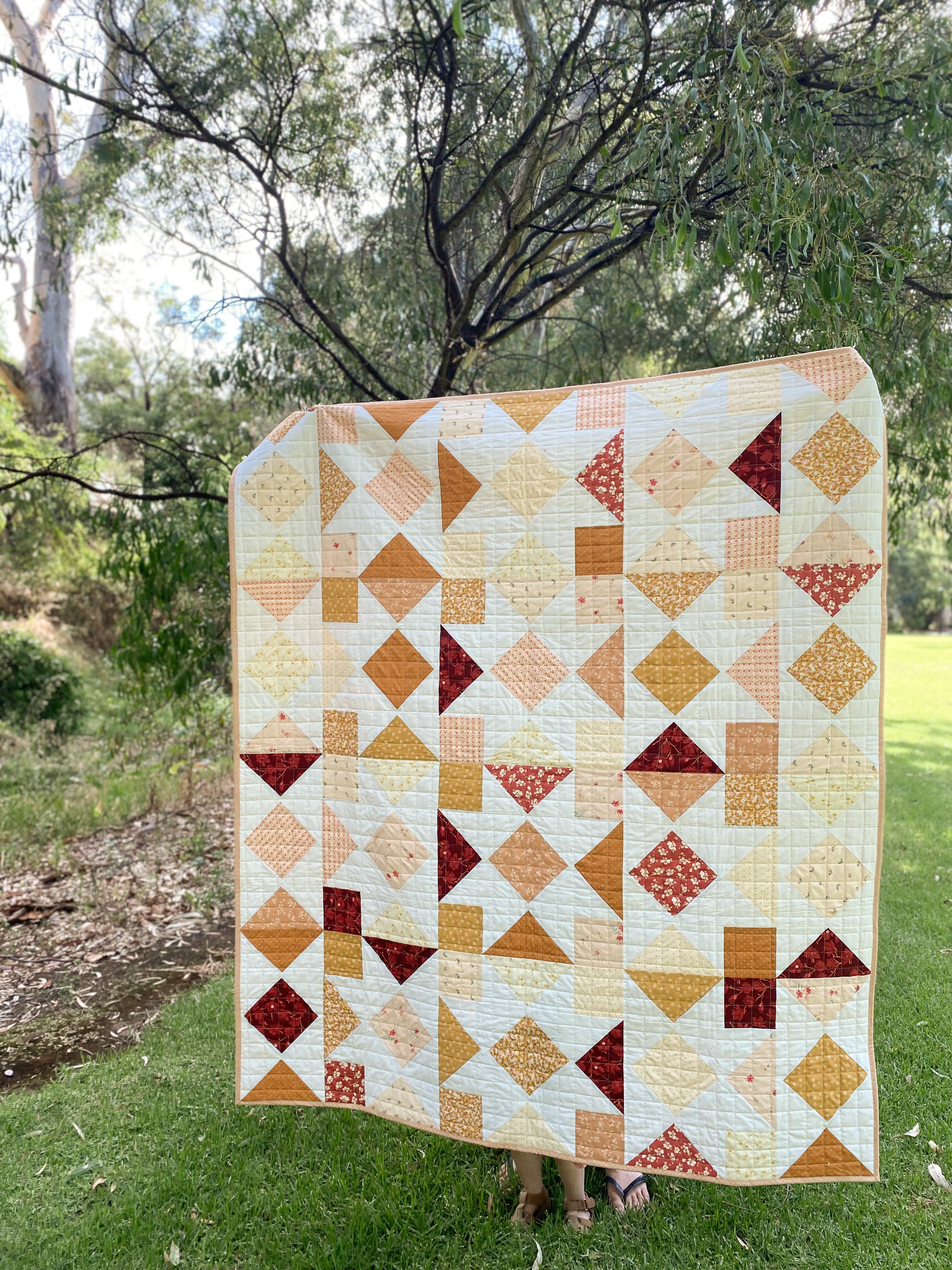 Starling Throw Quilt