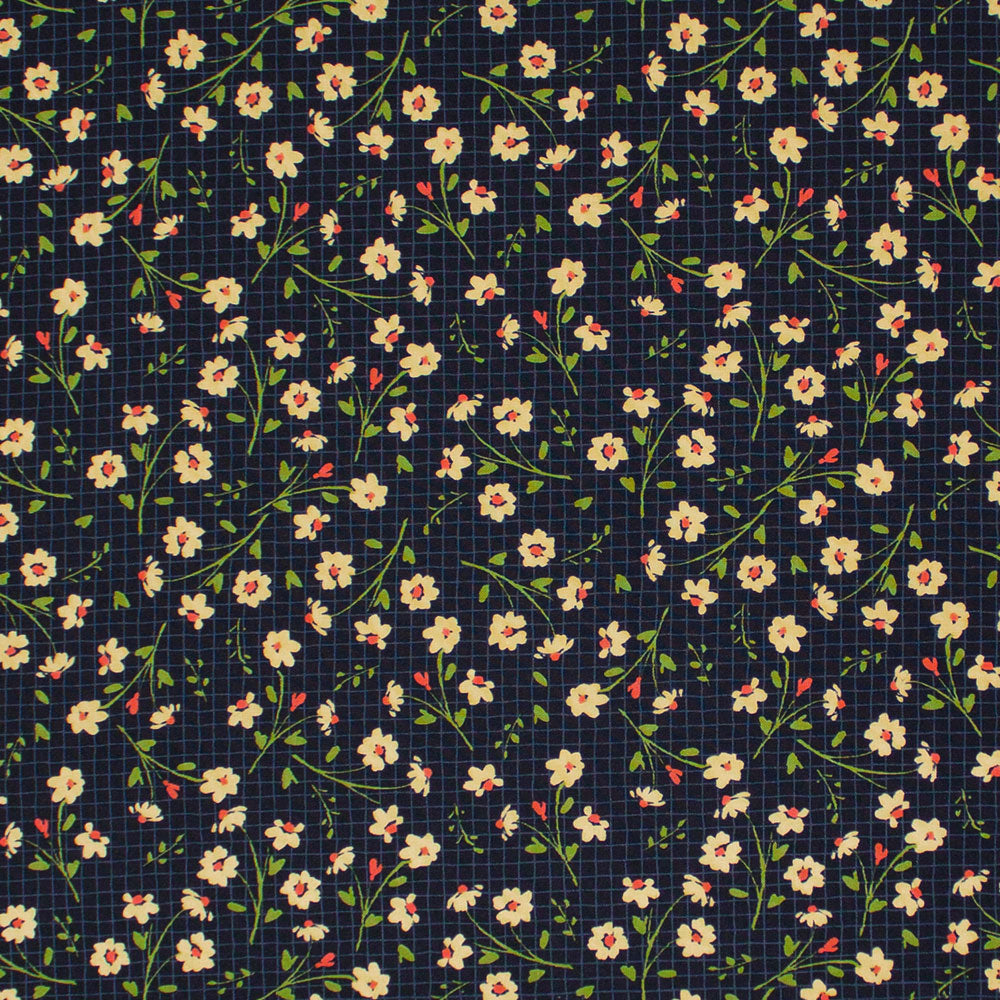 Dottie Navy - Treasured Threads by Poppie Cotton