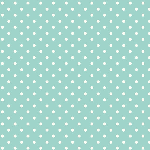 Dots Aqua - Picnic by Tanya Whelan Fabrics