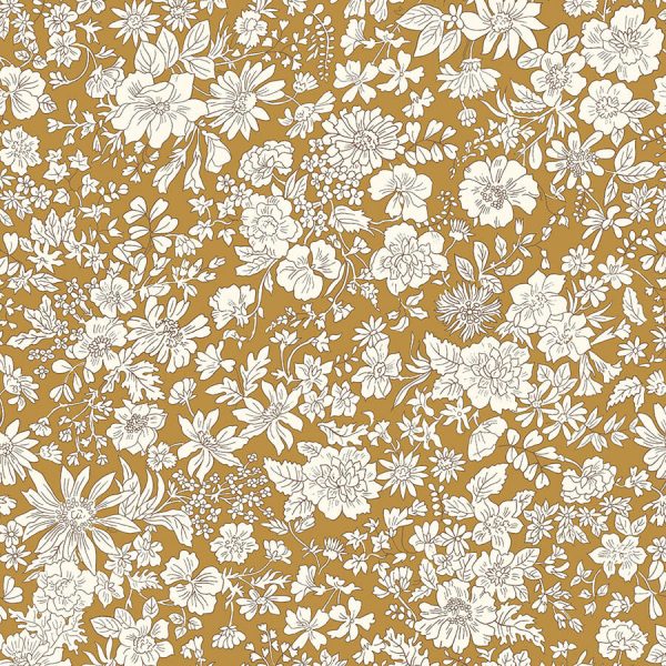 Golden Ochre 6431A - Emily Belle - Liberty Quilting Cotton