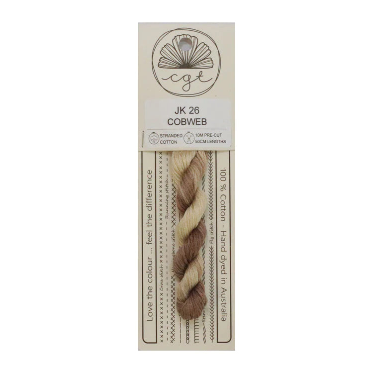 JK26 Cobweb Stranded Cotton - Cottage Garden Threads