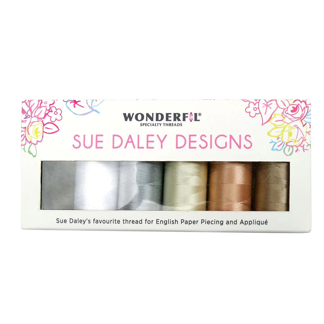 Sue Daley Wonderfil Thread Neutrals