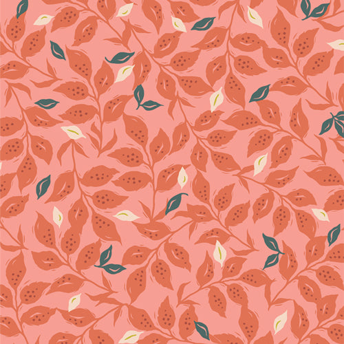 Woodcut Sunset - Velvet by Art Gallery Fabrics